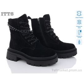 Фотография Ботинки женские стильные зима AK718-1 (6 пар р.36-41) "ITTS" недорого оптом от прямого поставщика
