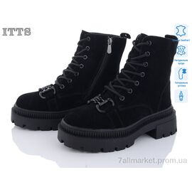 Черевики жіночі стильні Зима AK719-1 (6 пар р.36-41) "ITTS" недорого оптом від прямого постачальника