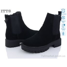 Фотография Ботинки женские стильные зима AK99-1 (6 пар р.36-41) "ITTS" недорого оптом от прямого поставщика