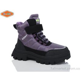 Фотография Ботинки детские удобные зима B1802-2 (8 пар р.32-37) "EeBb" недорого оптом от прямого поставщика