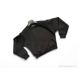 Батник жіночий Зима 08-3 чорний (3 шт. р.сіткаS-L) "Verton" недорого оптом від прямого постачальника