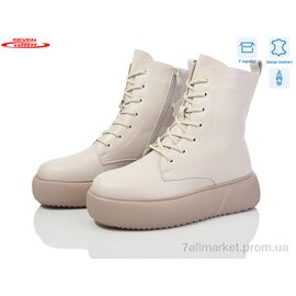 Черевики жіночі стильні Зима 777-CQ265 (6 пар р.36-41) "Seven" недорого оптом від прямого постачальника