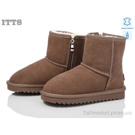 Фотография Угги детские утепленные зима 7808-15 cream (6 пар р.31-36) "ITTS" недорого оптом от прямого поставщика
