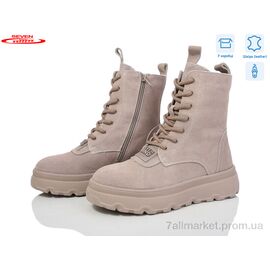 Черевики жіночі стильні Зима 777-CQ239 (6 пар р.36-41) "Seven" недорого оптом від прямого постачальника