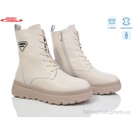 Черевики жіночі стильні Зима 777-CQ241 (6 пар р.36-41) "Seven" недорого оптом від прямого постачальника