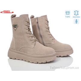 Черевики жіночі стильні Зима 777-CQ243 (6 пар р.36-41) "Seven" недорого оптом від прямого постачальника