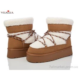 Фотография Угги женские утепленные зима FD79-2 (8 пар р.36-41) "Veagia-ADA" недорого оптом от прямого поставщика