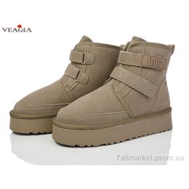 Фотография Угги женские утепленные зима FD76-3 (8 пар р.36-41) "Veagia-ADA" недорого оптом от прямого поставщика