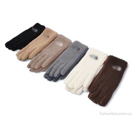 Фотография Перчатки женские Зима 906-1 mix (12 шт. р.сетка 6,5-8,5) "KUINH" недорого оптом от прямого поставщика