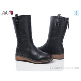 Чоботи жіночі зручні Зима B4ABA1 батал (6 пар р.41-43) "Aba" недорого оптом від прямого постачальника