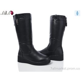 Чоботи жіночі зручні Зима B3ABA2 (8 пар р.37-42) "Aba" недорого оптом від прямого постачальника