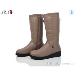 Чоботи жіночі зручні Зима B1ABA9 (8 пар р.37-42) "Aba" недорого оптом від прямого постачальника