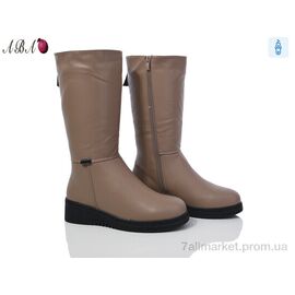 Чоботи жіночі зручні Зима B2ABA1 (8 пар р.37-42) "Aba" недорого оптом від прямого постачальника