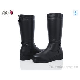 Чоботи жіночі зручні Зима B3ABA0 (8 пар р.37-42) "Aba" недорого оптом від прямого постачальника
