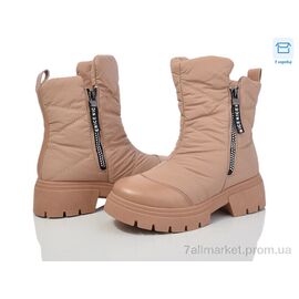 Фотография Ботинки женские стильные зима CB003-5 (8 пар р.36-41) "YZY" недорого оптом от прямого поставщика