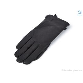 Рукавички жіночі Зима 1 black шкіра олень махра (10 шт. р.сітка6,5-8,5) "KUINH" недорого оптом від прямого постачальника