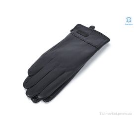 Рукавички жіночі Зима 2 black шкіра кози махра (10 шт. р.сітка6,5-8,5) "KUINH" недорого оптом від прямого постачальника