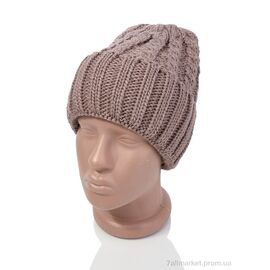 Жіноча шапка Зима SA1318-7 brown (2 шт. р.сітка52-54) "Red Hat" недорого оптом від прямого постачальника