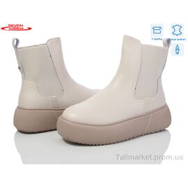 Черевики жіночі стильні Зима 777-CQ270 (6 пар р.36-41) "Seven" недорого оптом від прямого постачальника
