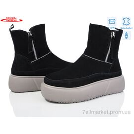 Черевики жіночі стильні Зима 777-CQ280 (6 пар р.36-41) "Seven" недорого оптом від прямого постачальника