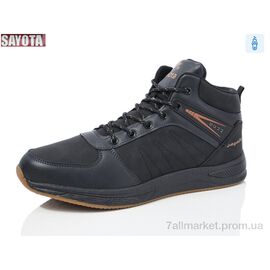 Черевики чоловічі стильні Зима 931-7 (8 пар р.41-46) "Sayota" недорого оптом від прямого постачальника