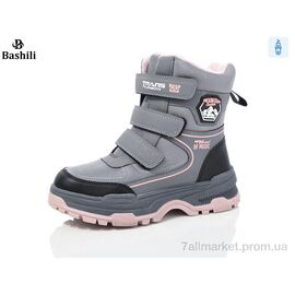 Черевики дитячі зручні Зима G93A19-73 льодоступ (8 пар р.32-37) "Башили" недорого оптом від прямого постачальника