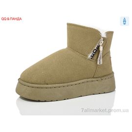 Фотография Угги женские утепленные зима G18-3 (8 пар р.37-42) "QQ&Панда" недорого оптом от прямого поставщика