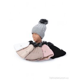 Шапка дитяча Зима NSA1341 mix (5 шт. р.сітка46-50) "Red Hat" недорого оптом від прямого постачальника