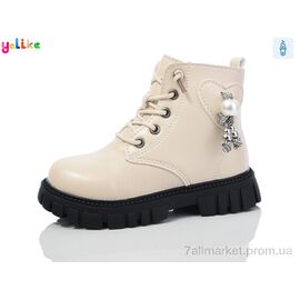 Черевики дитячі зручні Зима L984-2 (10 пар р.26-30) "Yalike" недорого оптом від прямого постачальника