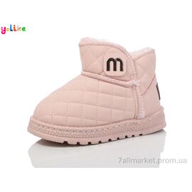 Фотография Угги детские утепленные зима 966-3 (10 пар р.26-30) "Yalike" недорого оптом от прямого поставщика