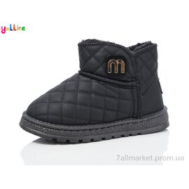 Фотография Угги детские утепленные зима 966-5 (12 пар р.31-36) "Yalike" недорого оптом от прямого поставщика