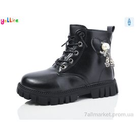 Черевики дитячі зручні Зима 984-1 (12 пар р.31-36) "Yalike" недорого оптом від прямого постачальника