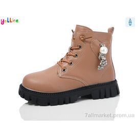 Черевики дитячі зручні Зима 984-7 (12 пар р.31-36) "Yalike" недорого оптом від прямого постачальника