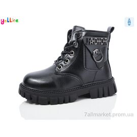 Фотография Ботинки детские удобные зима L982-1 (10 пар р.26-30) "Yalike" недорого оптом от прямого поставщика