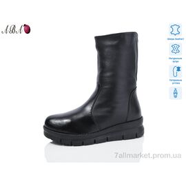 Чоботи жіночі зручні Зима 916 (6 пар р.37-42) "Aba" недорого оптом від прямого постачальника