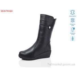 Чоботи жіночі зручні Зима 59 (6 пар р.37-42) "QQ&Панда" недорого оптом від прямого постачальника