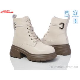 Фотография Ботинки женские стильные зима 777-CQ207 (6 пар р.36-41) "Seven" недорого оптом от прямого поставщика