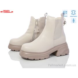 Фотография Ботинки женские стильные зима 777-CQ215 (6 пар р.36-41) "Seven" недорого оптом от прямого поставщика