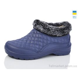 Калоші жіночі Зима AB03 синій (6 пар р.37-41) "M&L  Alex13" недорого оптом від прямого постачальника
