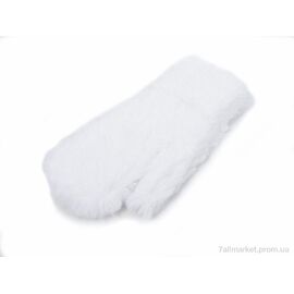 Рукавички для жінок Зима 7400 white (12 шт. р.сітка6,5-8,5) "KUINH" недорого оптом від прямого постачальника