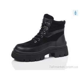 Фотография Ботинки женские стильные зима ZH1233 (8 пар р.36-41) "Kulada-UCSS-MD" недорого оптом от прямого поставщика