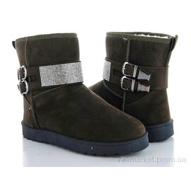 Уггі жіночі утеплені Зима 829 green (8 пар р.36-40) "Class Shoes" недорого оптом від прямого постачальника