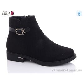 Черевики жіночі стильні Зима 951-8C (6 пар р.36-41) "Aba" недорого оптом від прямого постачальника