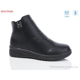 Черевики жіночі стильні Зима Y11 (8 пар р.37-42) "QQ&Панда" недорого оптом від прямого постачальника
