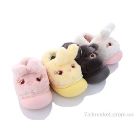 Фотография Тапки детские домашние зима 4902 mix (12 пар р.28-33) "Deshman" недорого оптом от прямого поставщика