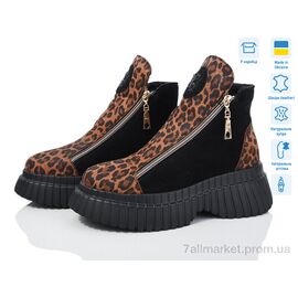 Фотография Ботинки женские стильные зима 415 Ева (6 пар р.36-40) "Мрія" недорого оптом от прямого поставщика