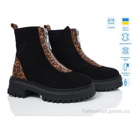 Фотография Ботинки женские стильные зима 414 (6 пар р.36-40) "Мрія" недорого оптом от прямого поставщика