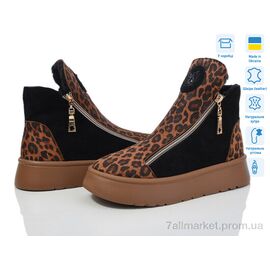 Фотография Ботинки женские стильные зима 448 (6 пар р.36-40) "Мрія" недорого оптом от прямого поставщика