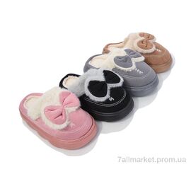 Фотография Тапки детские домашние Весна/осень WF71 mix (12 пар р.30-35) "Deshman" недорого оптом от прямого поставщика