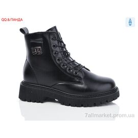 Черевики жіночі стильні Зима BY0446-1 (8 пар р.36-41) "QQ&Панда" недорого оптом від прямого постачальника